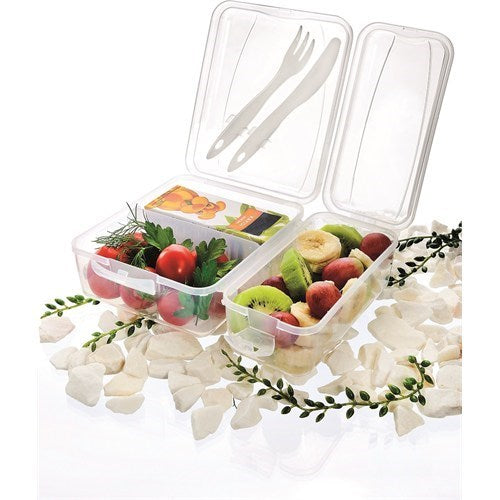 miorashop® Takeaway Ergonomik Asorti Çatal Bıçaklı Pratik Yoğurt Saklama Kabı