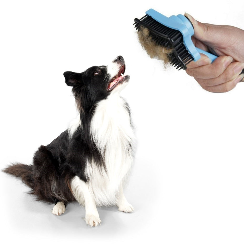 miorashop® Evcil Hayvan Kedi Köpek Tüy Toplayıcı Otomatik Tuşlu Pet Tarak