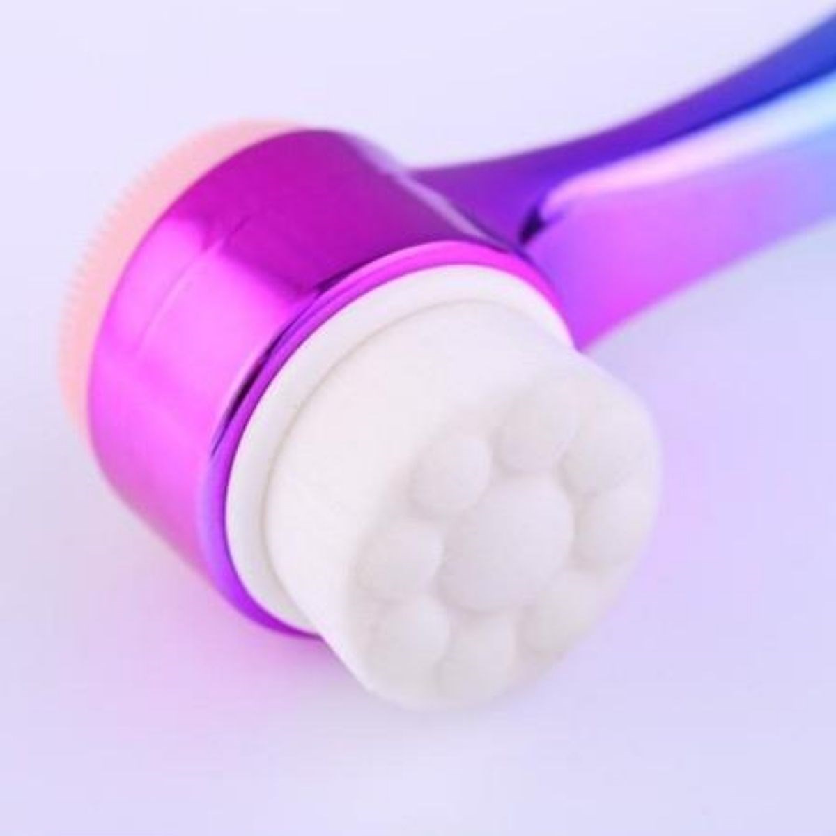 miorashop® Çift İşlevli Renkli Cilt Yüz Temizleme Fırçası Peeling Masaj Etkili Gözenek Temizleyici Alet