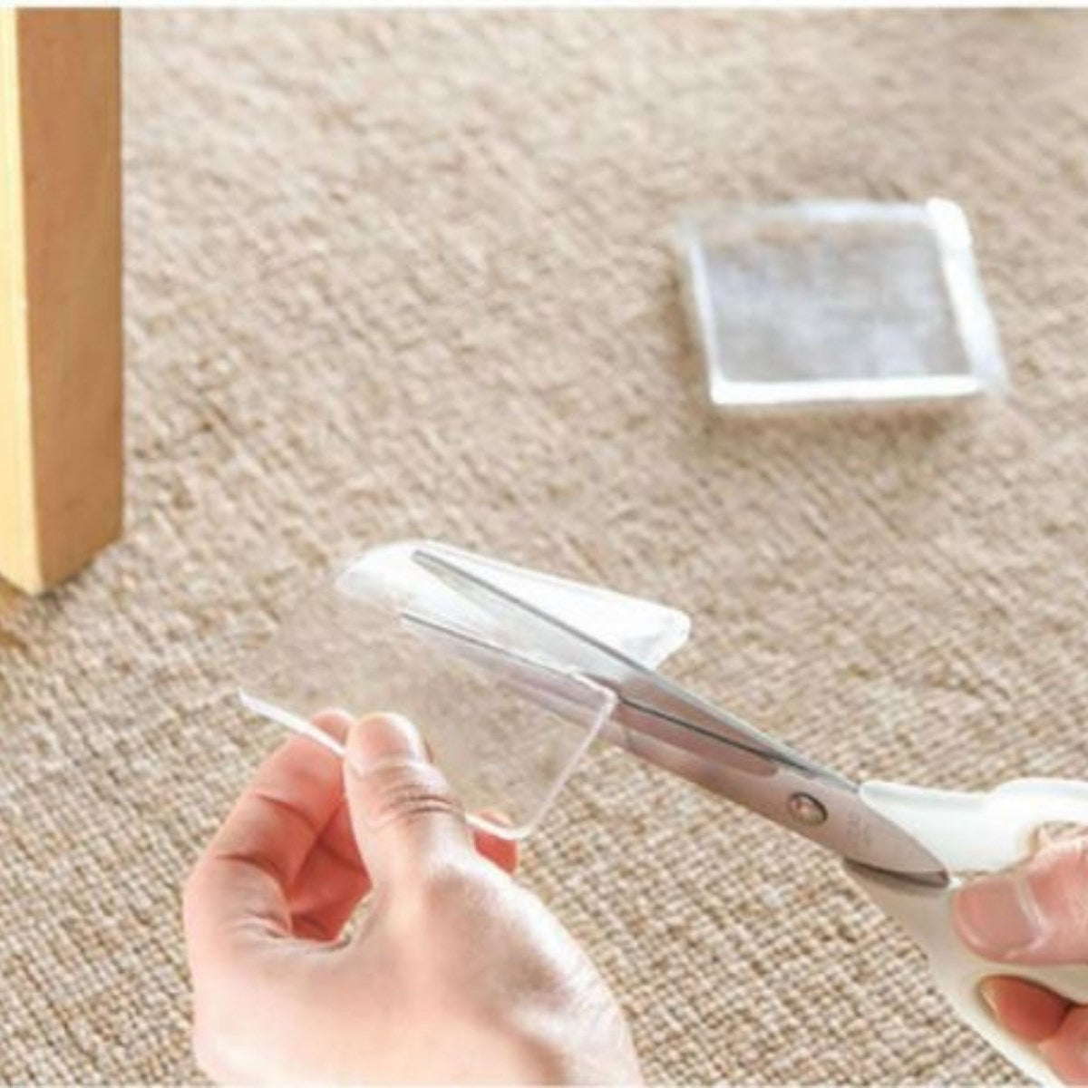 miorashop® 4 Adet Silikon Şeffaf Koltuk Mobilya Masa Beyaz Eşya Yazıcı Koruyucu Kaydırmaz  Dayanıklı Pe