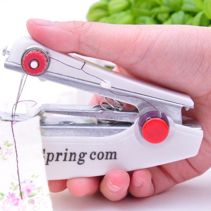 miorashop® Spring Come Mini Kolay Seyehat ve Ev Tipi El Dikiş Dikme Makinası