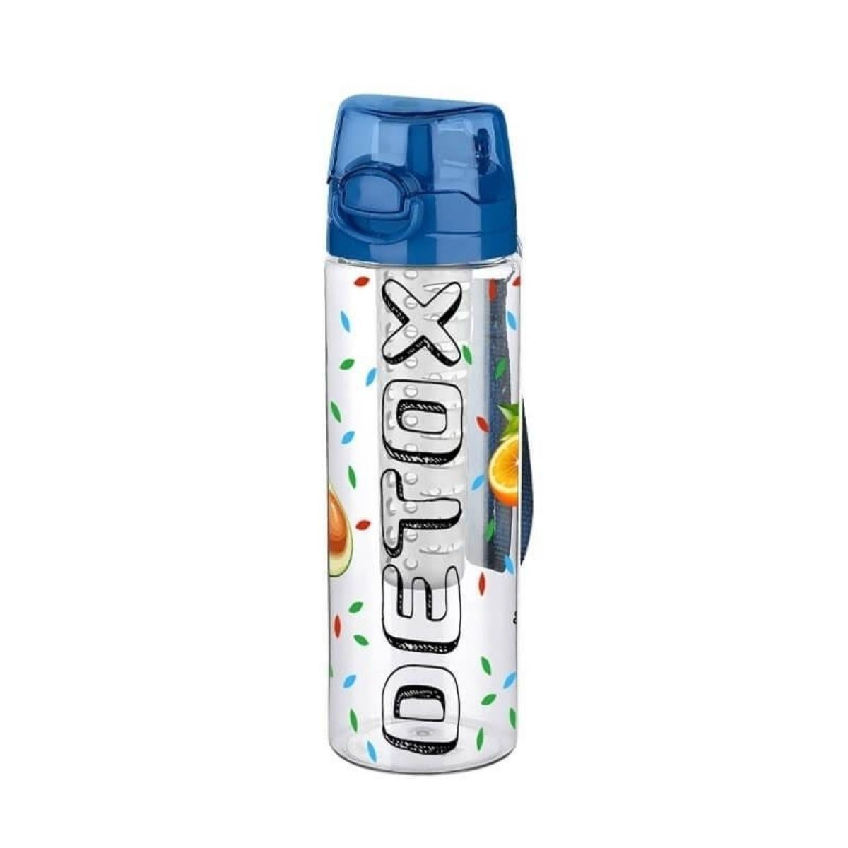 miorashop® Tutma Saplı Kilitli Kendiliğinden Süzgeçli Kolay Taşınabilir Detoks Sporcu Diyet Matarası