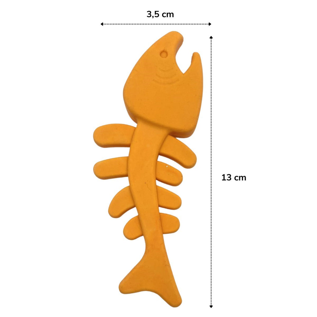 miorashop® Balık Kemiği İskelet Şekilli Renkli Plastik Kedi Oyuncağı