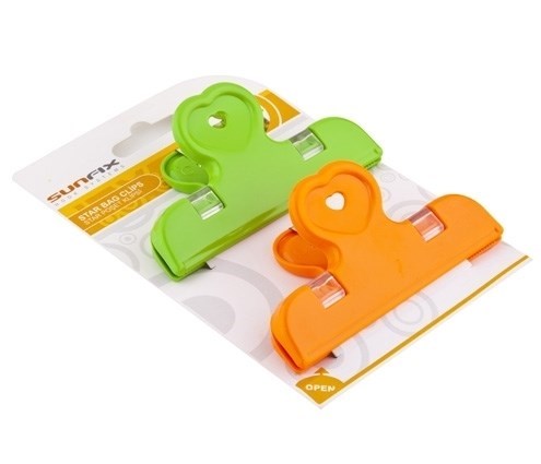 miorashop® 2li Pratik Torba Paket Ve Poşet Kapatıcı Kilitli Klips Mandal
