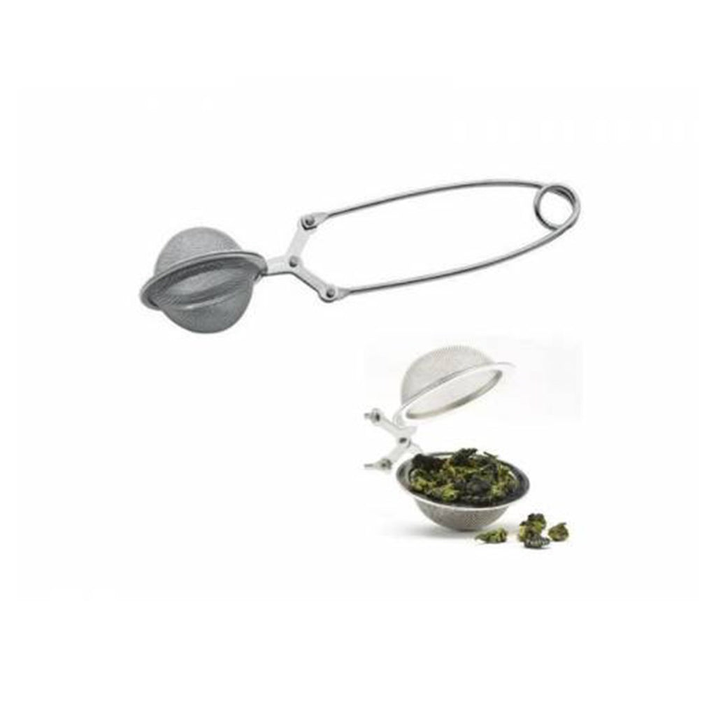 miorashop® Paslanmaz Metal Pratik Kolay Bitki Çayı Demleme Süzgeci Aparatı