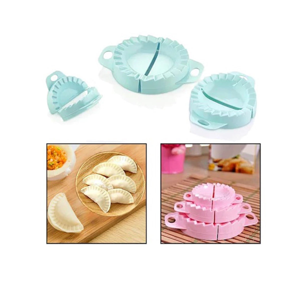 miorashop® 3lü Çiğ börek kurabiye Hamur İşi Ravioli Kesme Kalıbı Aparatı