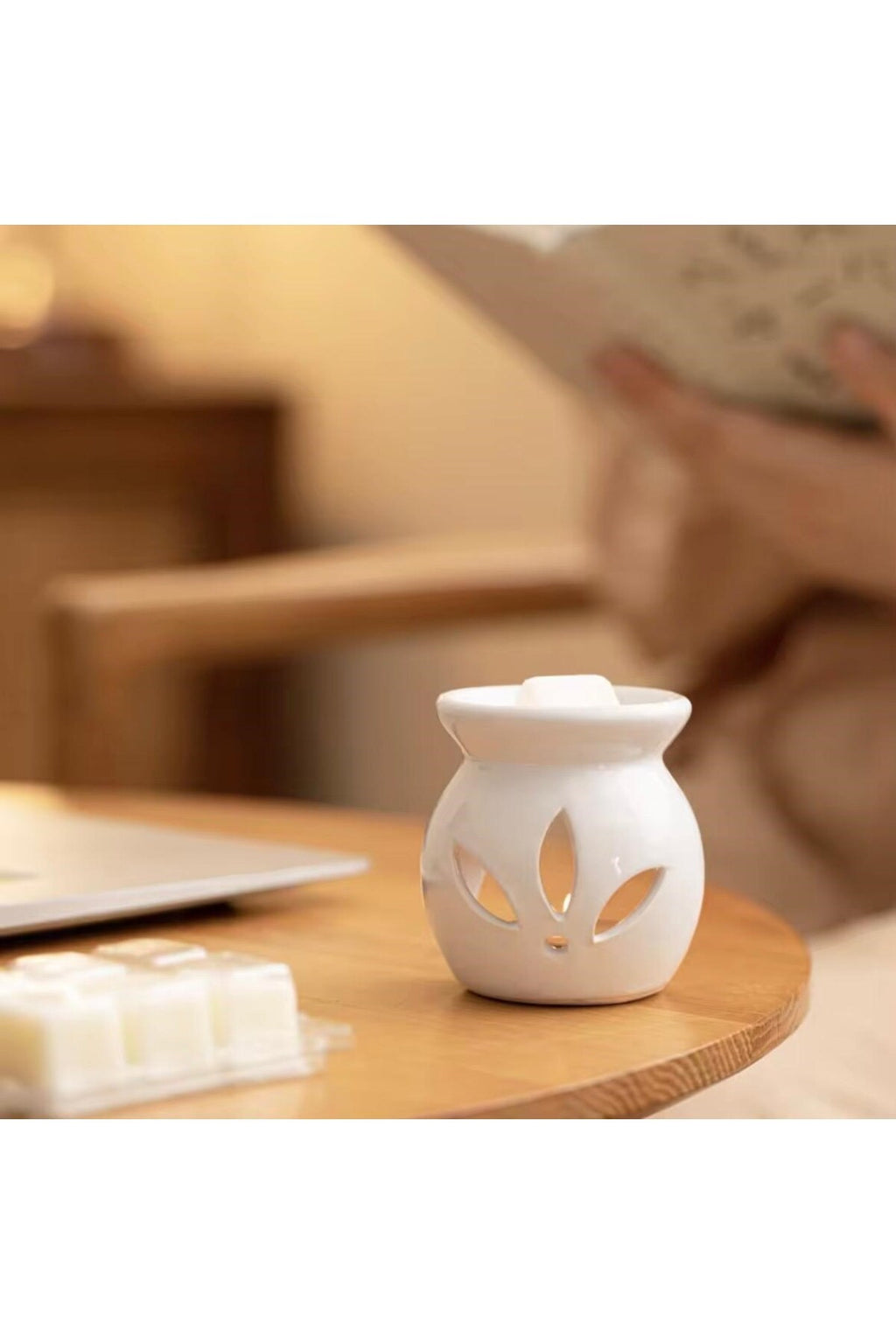 Sonx 3 lü Aromaterapi Uçucu Yağ Seti ve Seramik Buhurdanlık - Rahatlatıcı Oda Kokusu & Spa Deneyimi