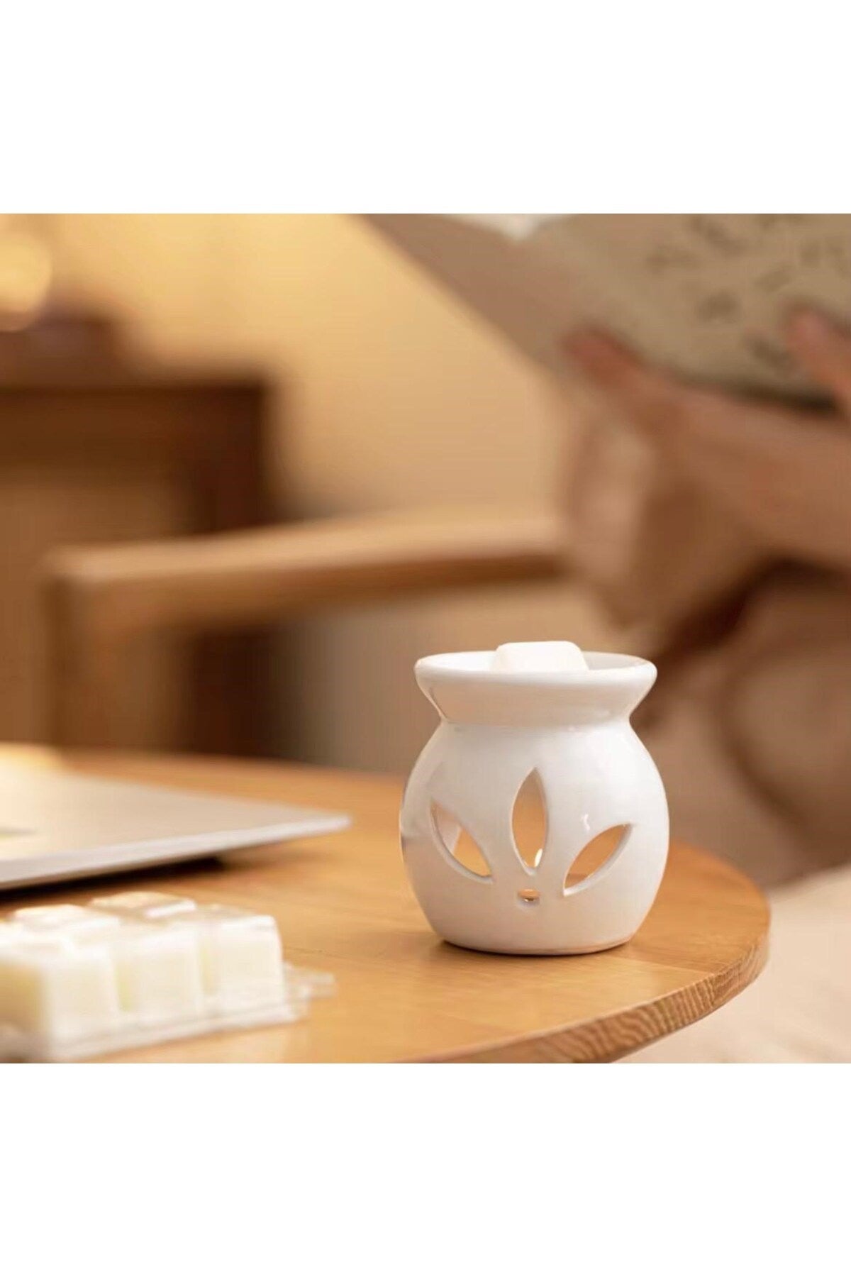 Sonx 3 lü Aromaterapi Uçucu Yağ Seti ve Seramik Buhurdanlık - Rahatlatıcı Oda Kokusu & Spa Deneyimi