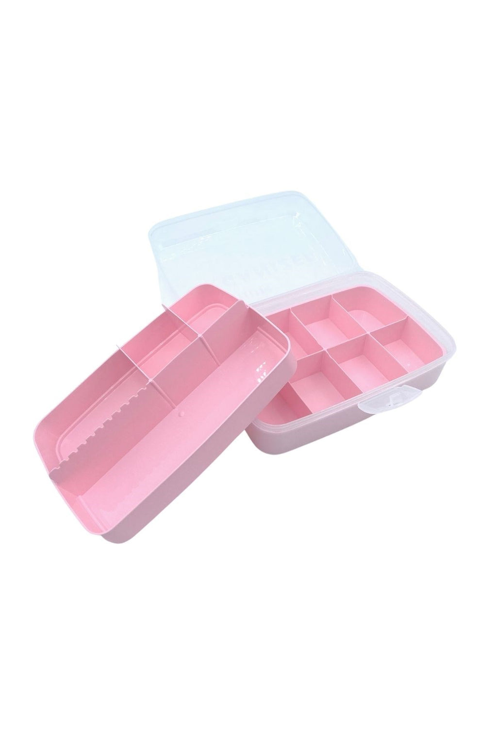 miorashop® 12 Bölmeli Çok Amaçlı Takı Toka Kutusu Dikiş Kutusu Kapaklı Organizer Kutusu Bölmeli Kutu