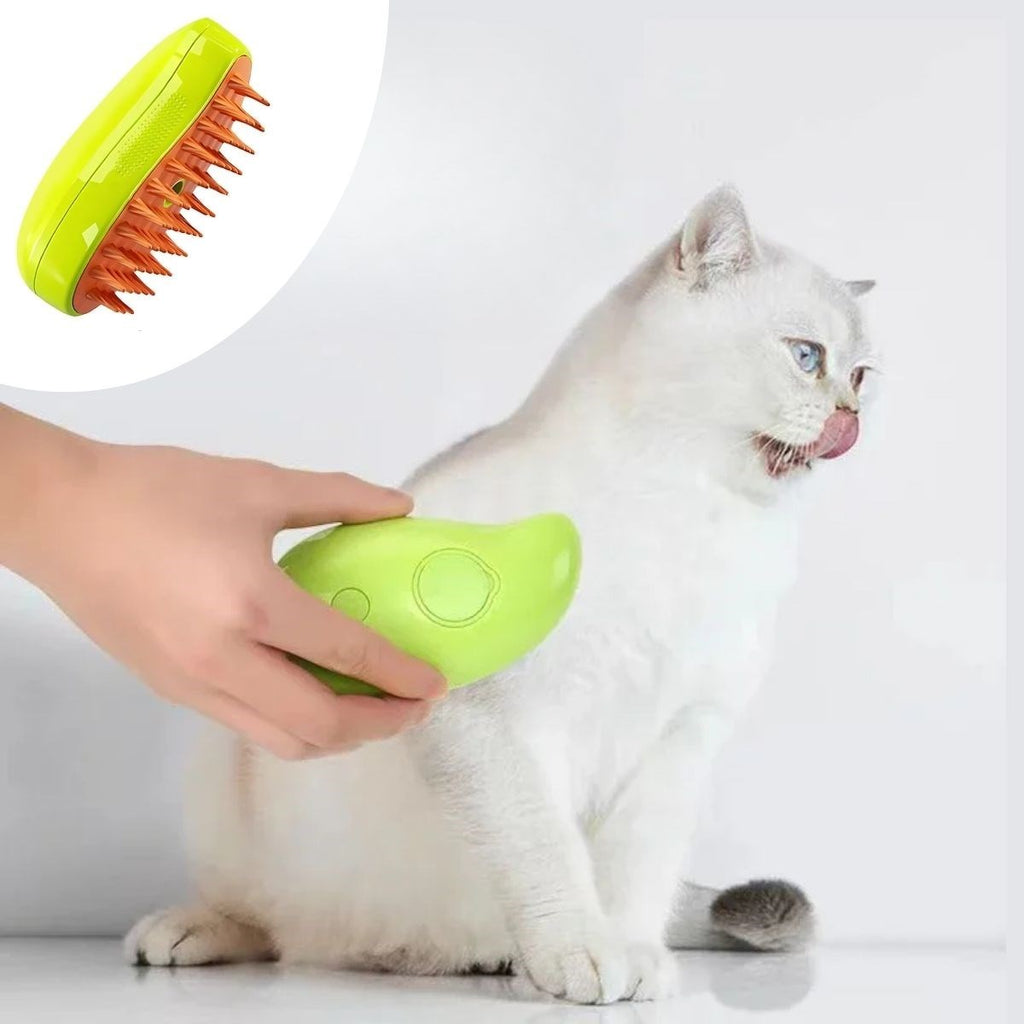 miorashop® Buharlı Yumuşak Silikon Uçlu Kedi & Köpek Tüy Tarama Tarağı Yıkama Fırçası