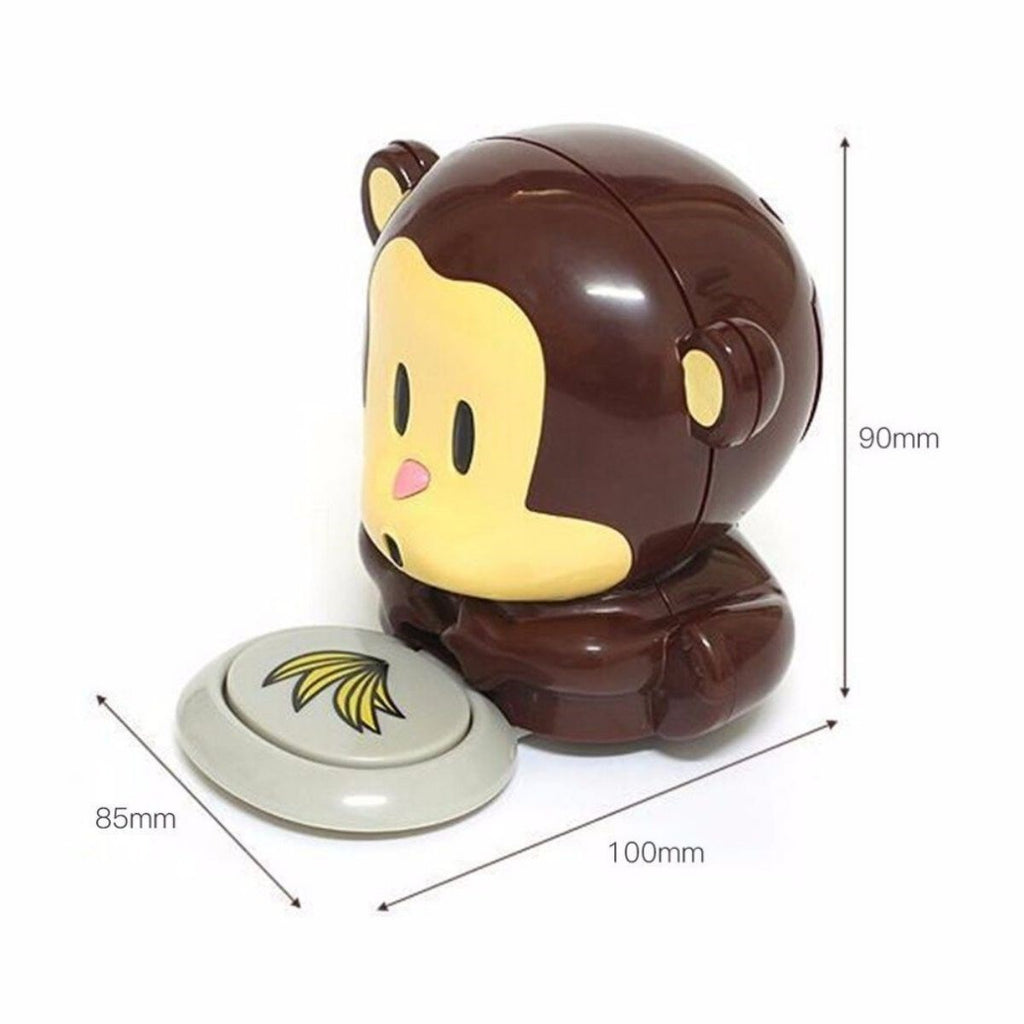 miorashop® Maymun Figürlü Hava Üfleyen Pratik  Kolay Hızlı Oje Kurutucu