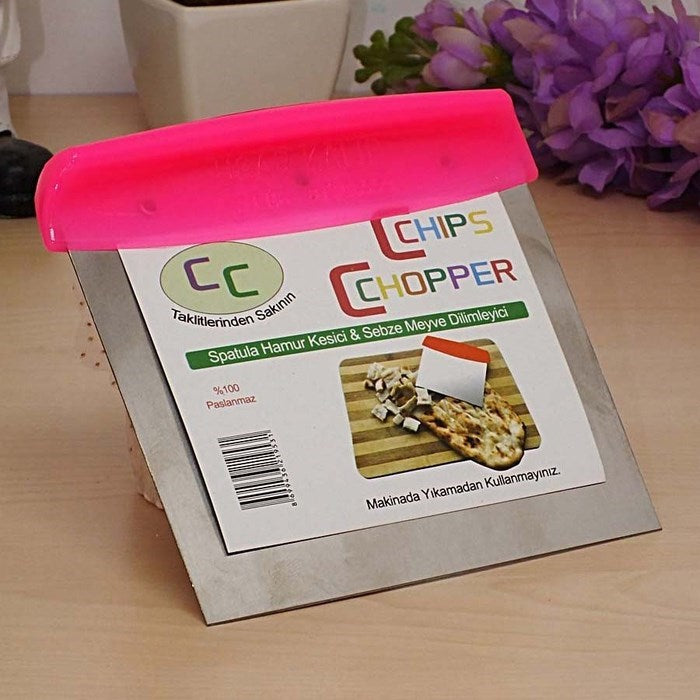miorashop® Çelik Hamur Kesici Kazıyıcı Pasta Kek Dekorasyon Spatula Aleti