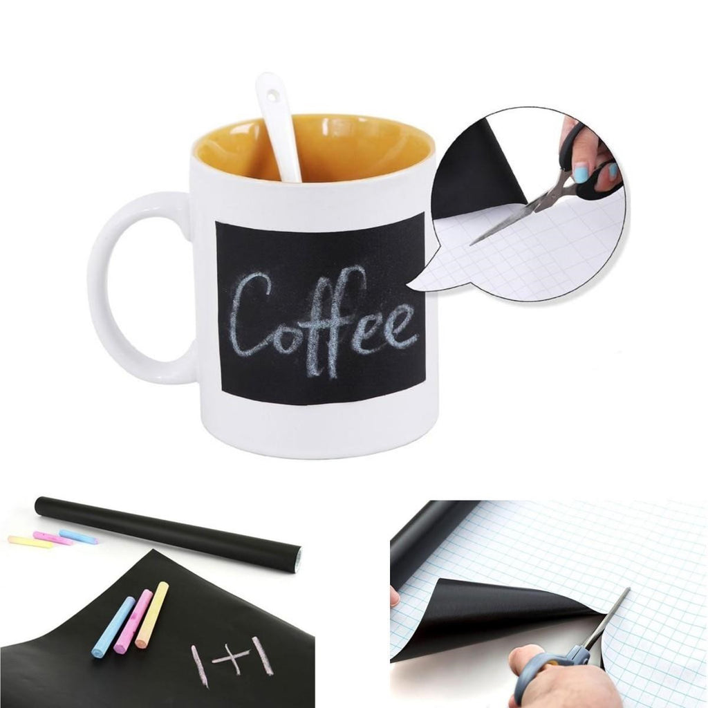 miorashop® Sticker Rulo Yapışkanlı Çocuk Yazı Yazma Tahtası Yazı Yazma Sticker