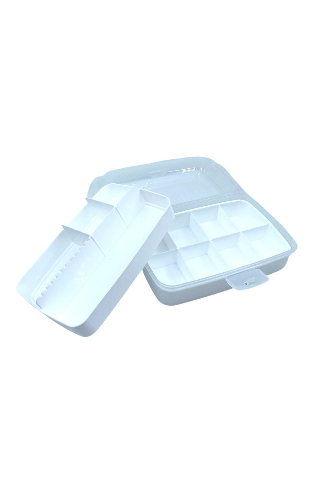 miorashop® 12 Bölmeli Çok Amaçlı Takı Toka Kutusu Dikiş Kutusu Kapaklı Organizer Kutusu Bölmeli Kutu