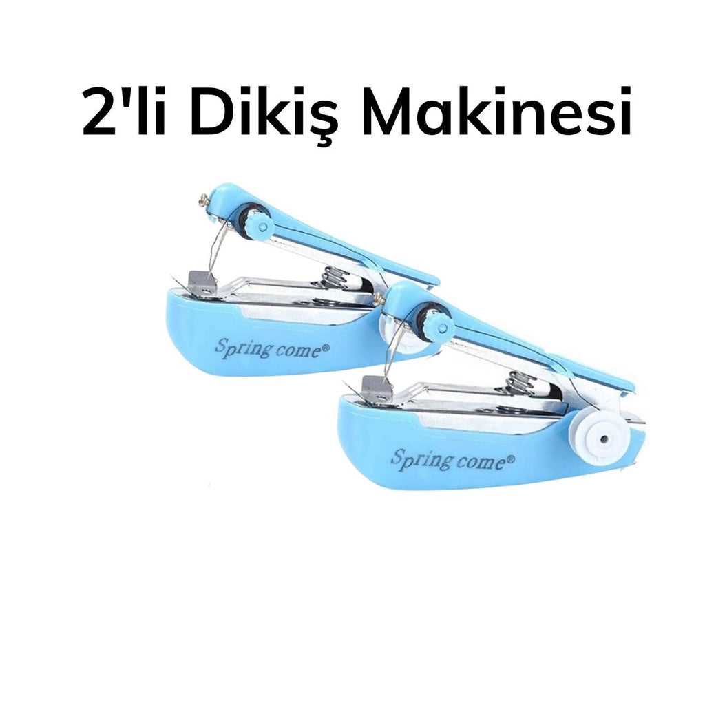 miorashop® Spring Come Mini Kolay Seyehat ve Ev Tipi El Dikiş Dikme Makinası
