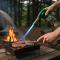 miorashop® Outdoor Kamp, Piknik ve Tamir İşleri İçin Kamp Gazı Seti – Taşınabilir Pürmüz Alev Tabancası ve Yüksek Performanslı Gaz Kartuşu