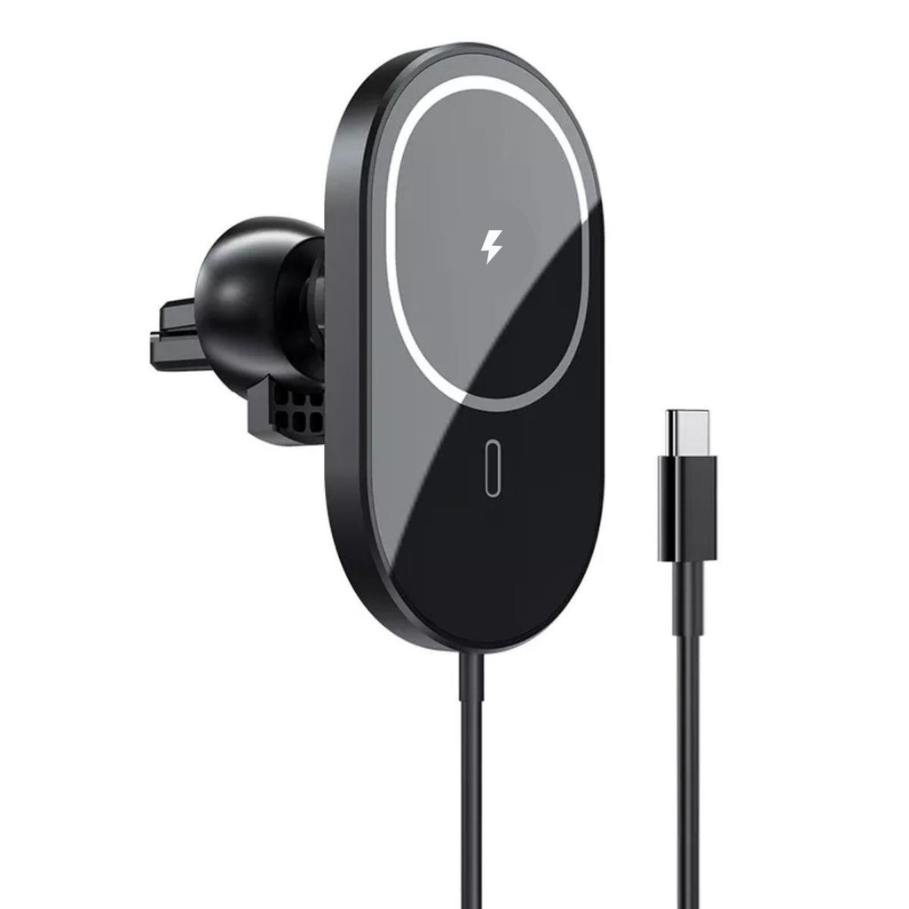 miorashop® 15w Mıknatıslı Takılabilen Hızlı Şarj Tüm Cihaz Ve Araçlara Uyumlu Araç İçi Şarj Cihazı