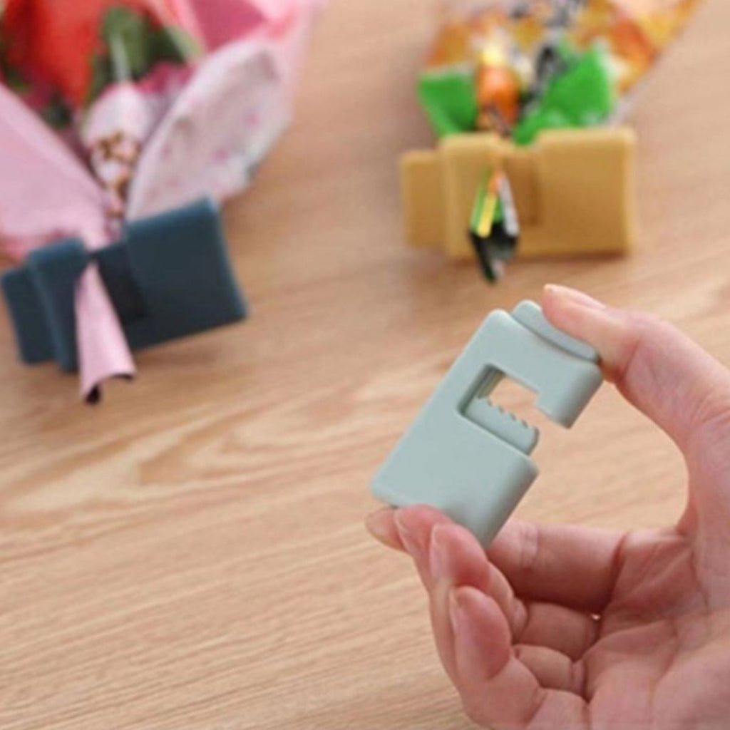 miorashop®  6lı Hava Sızdırmaz Poşet Torba Ambalaj  Ve Paket Kıstırmalı Kapatma Klipsi