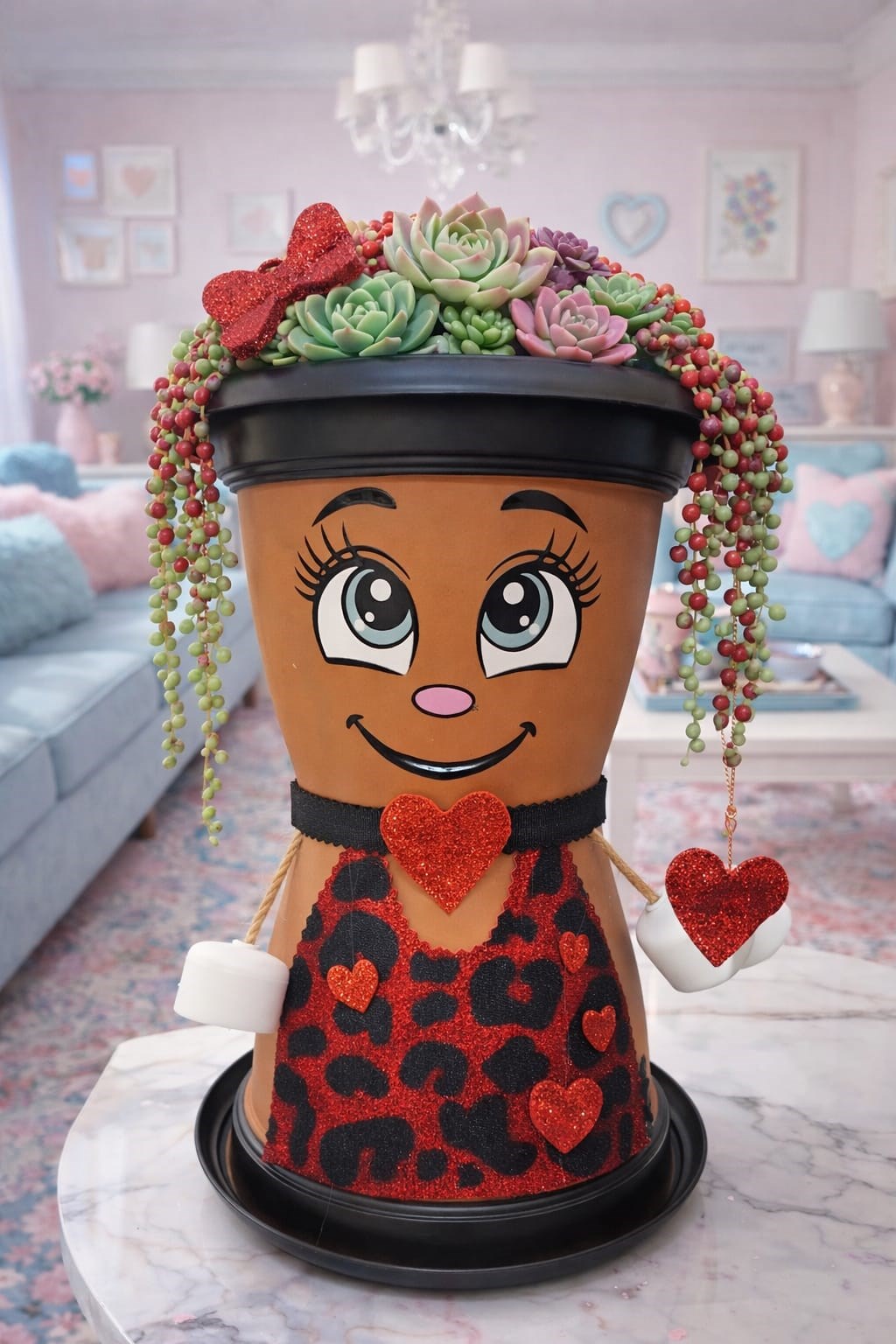 LEO Hanım Dekoratif Saksı 1,7 Litre