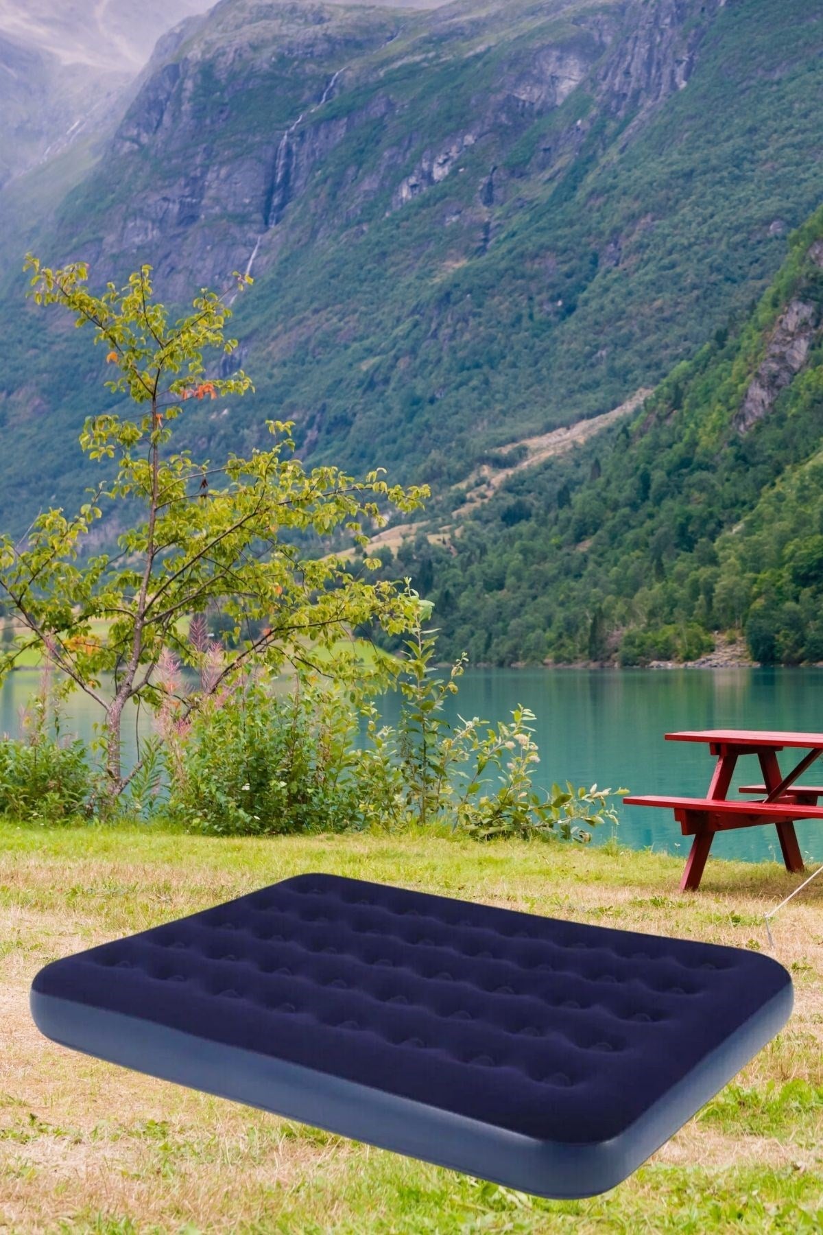 miorashop® Çift Kişilik Yumuşak Şişme Yatak