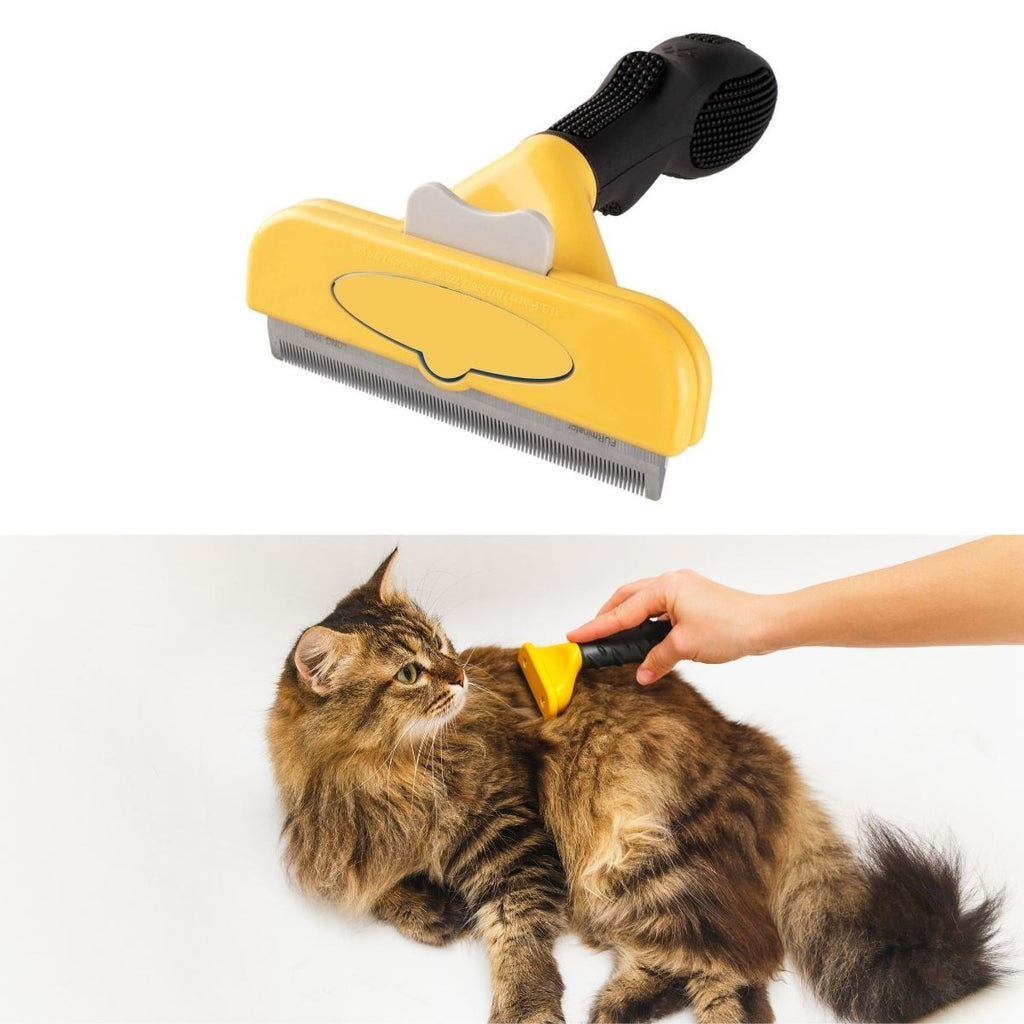 miorashop® Kedi ve Köpekler İçin Kısa Tüylü Köpek Tarağı Tüy Toplayıcı Tarak Large
