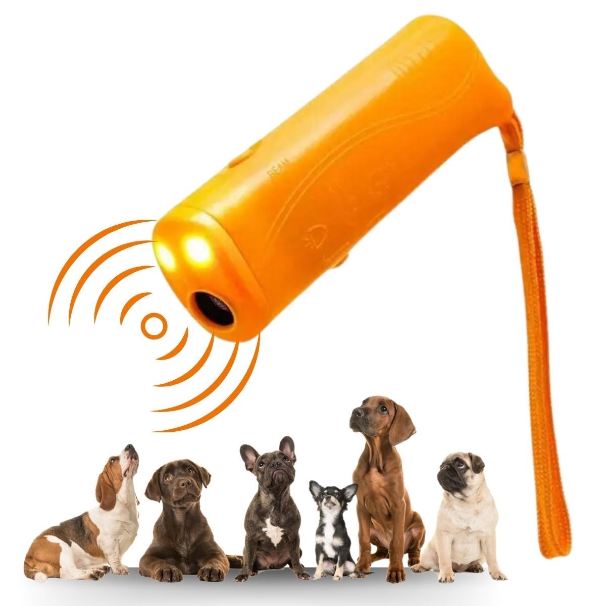 miorashop® Ultrasonik Köpeksavar Köpek Kovucu Köpek Kornası Eğitim Cihazı