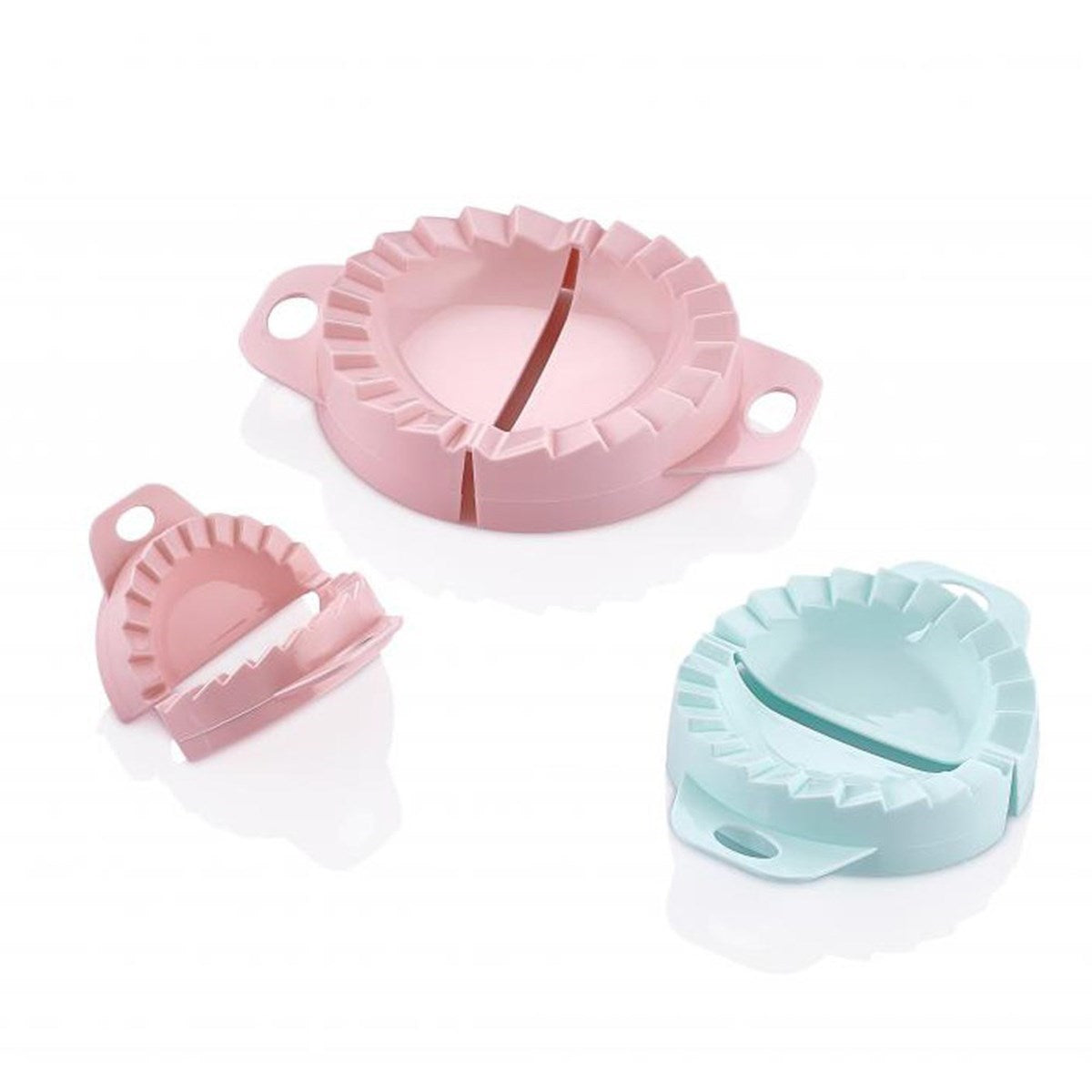 miorashop® 3lü Çiğ börek kurabiye Hamur İşi Ravioli Kesme Kalıbı Aparatı