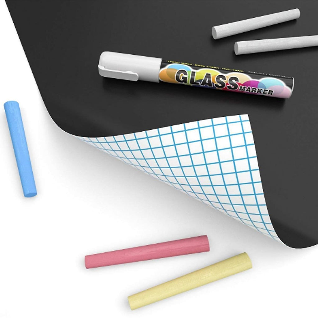 miorashop® Sticker Rulo Yapışkanlı Çocuk Yazı Yazma Tahtası Yazı Yazma Sticker