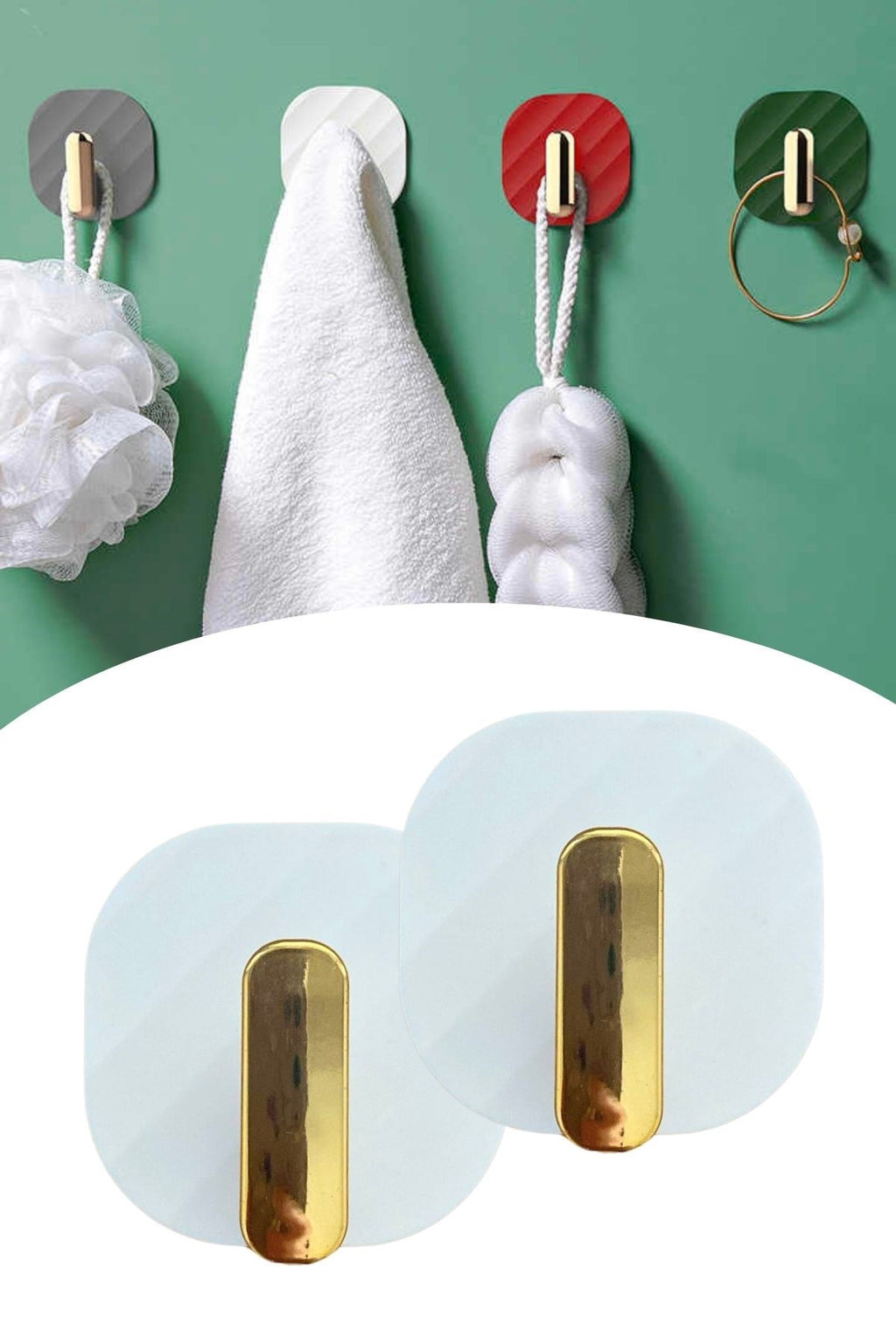 miorashop® 2li Yapışkanlı Retro Askılık Dolap Kapak Kulpu Beyaz