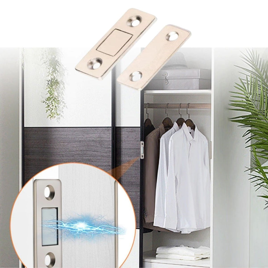 miorashop® 2 Çift Çok Amaçlı Kapı Kapak Dolap Çekmece Mobilya Durdurucu Kapatıcı Mıknatıslar