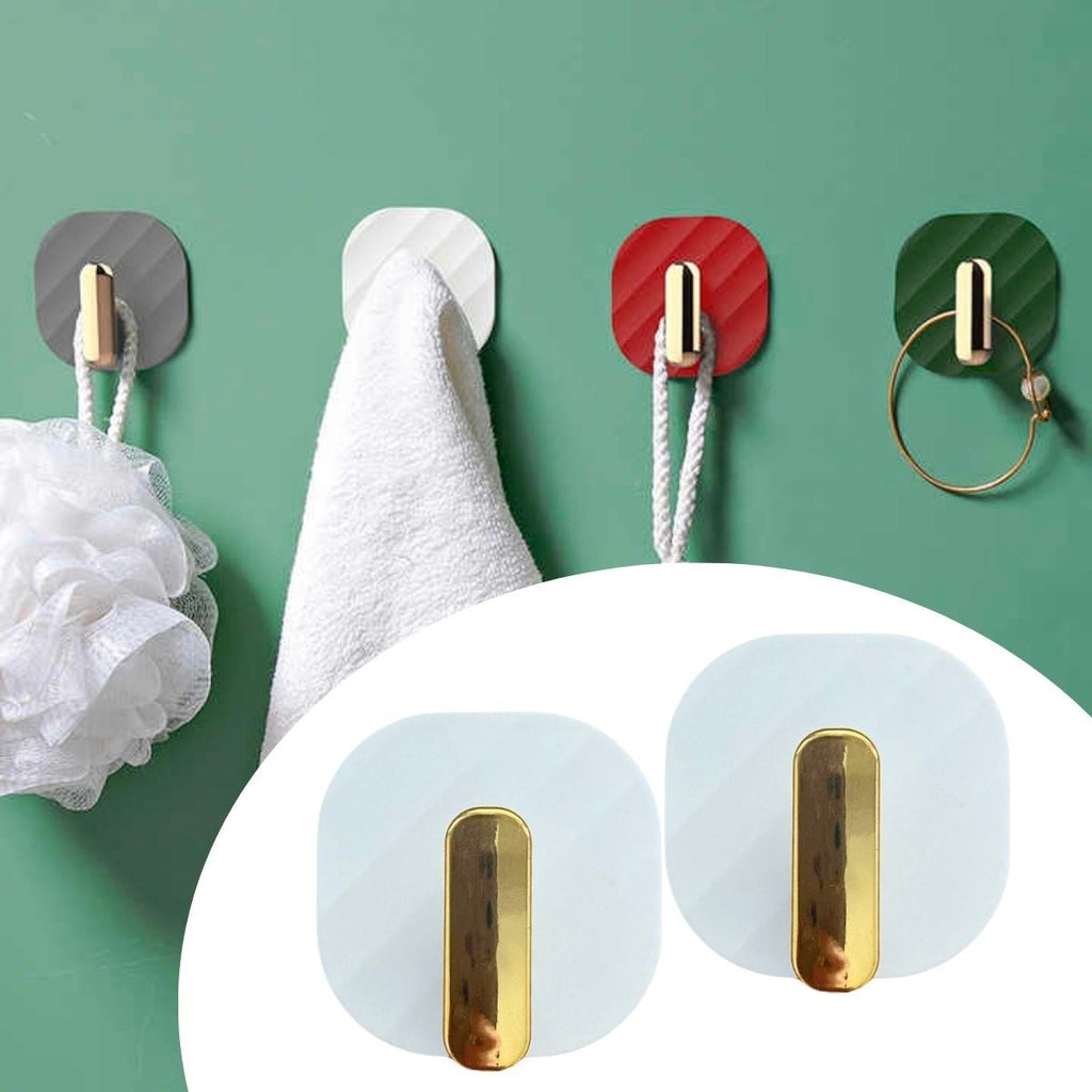 miorashop® 2li Yapışkanlı Retro Askılık Dolap Kapak Kulpu Beyaz