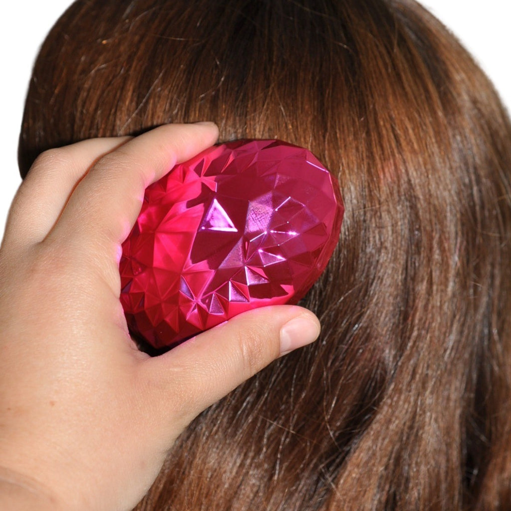 miorashop® Neon Pembe Düzleştirici Tarak Geniş AralıklıHer Saç Tipine Uygun Fırçalı Saç Düzleştirici