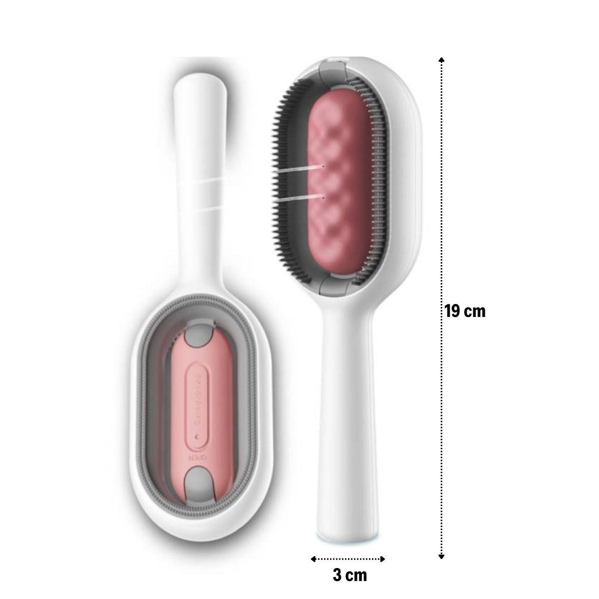 miorashop® Su Hazneli Kedi ve Köpek Tüyü Toplamama Fırçası Su Hazneli Pet Tarağı