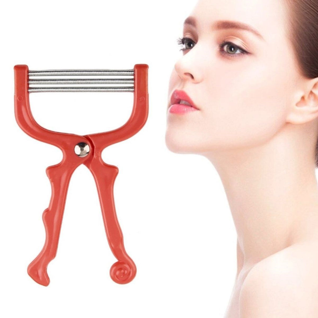 miorashop® Kaş Bıyık Yüz Tüy Alma Aleti Yaylı Yüz Epilasyon Aleti