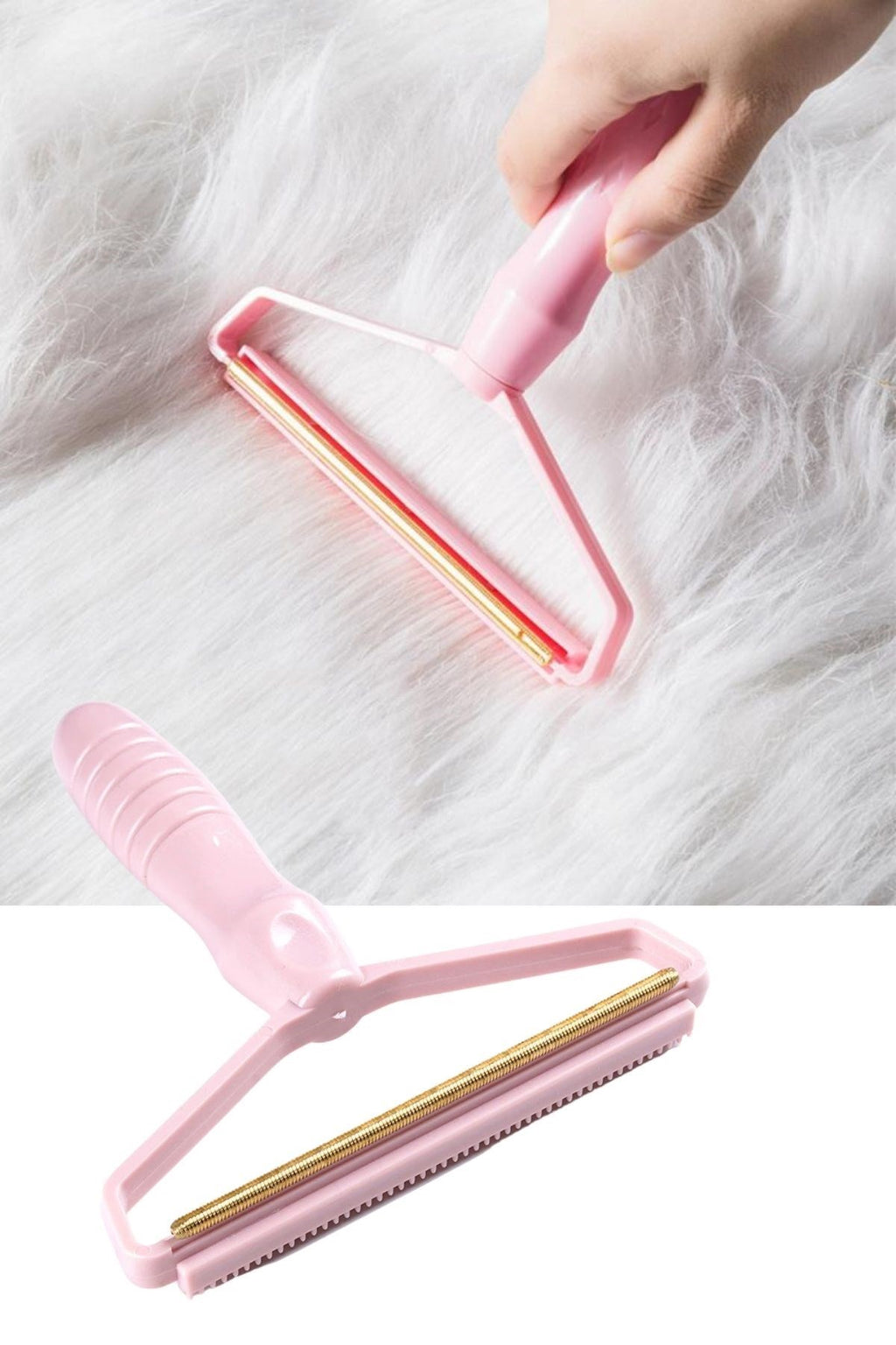 miorashop® Çift Taraflı Elbise Kazak Plastik Kumaş Tüy Alma ve Tiftik Temizleyici Toplayıcı Taşınabilir