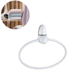 miorashop® Oval Yuvarlak Halka Havluluk Dekoratif El Havlusu Tutacağı Askısı