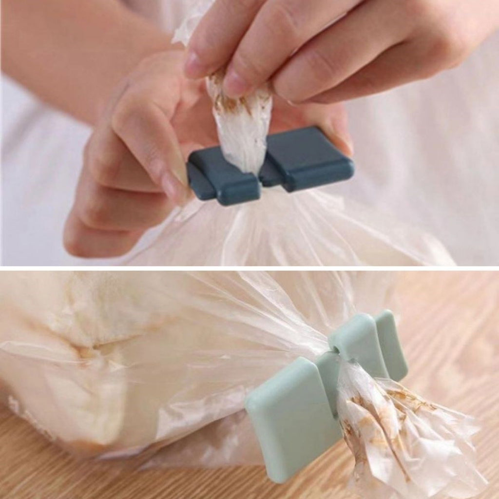miorashop®  6lı Hava Sızdırmaz Poşet Torba Ambalaj  Ve Paket Kıstırmalı Kapatma Klipsi