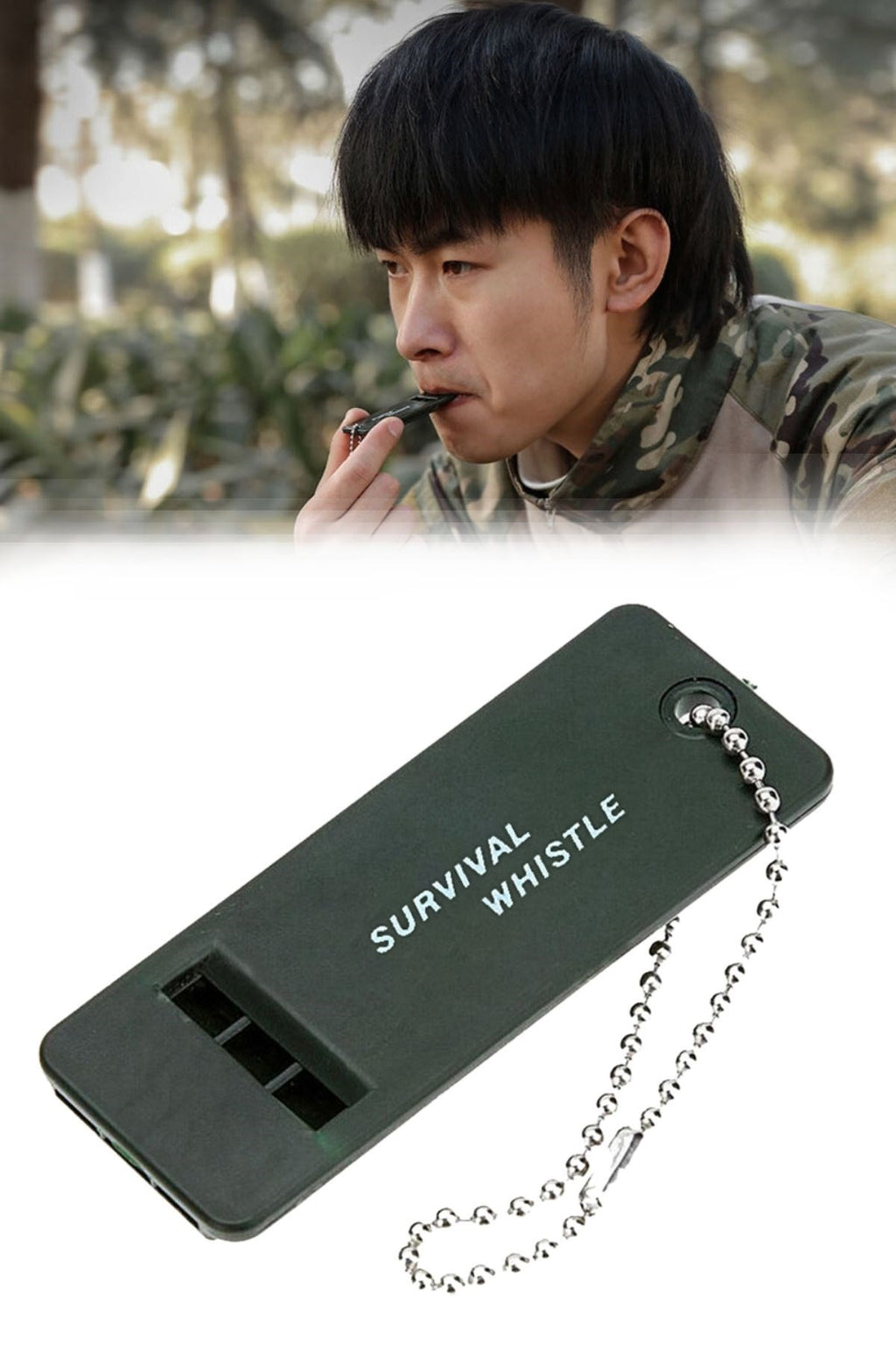 miorashop® Kamp Outdoor Yaşam Yüksek Sesli Acil Durum Survival Plastik Düdük