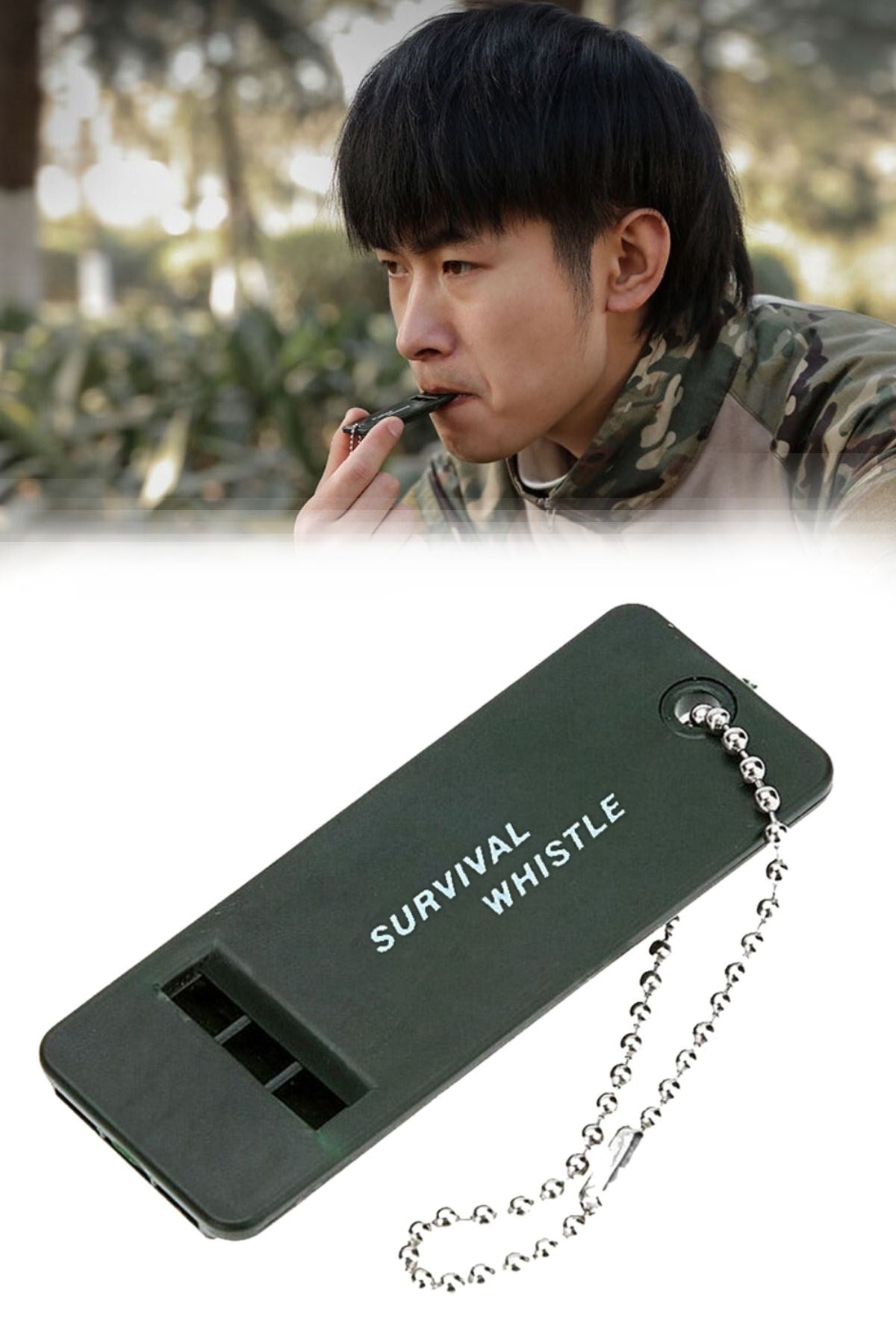 miorashop® Kamp Outdoor Yaşam Yüksek Sesli Acil Durum Survival Plastik Düdük