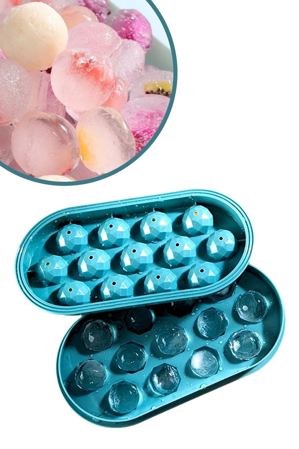 miorashop® 13 Bölmeli Kristal Buz Yapma Kalıbı