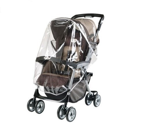miorashop® Bebek Arabası Puset Şeffaf Yağmurluk Rüzgar Engelleyici Muşamba