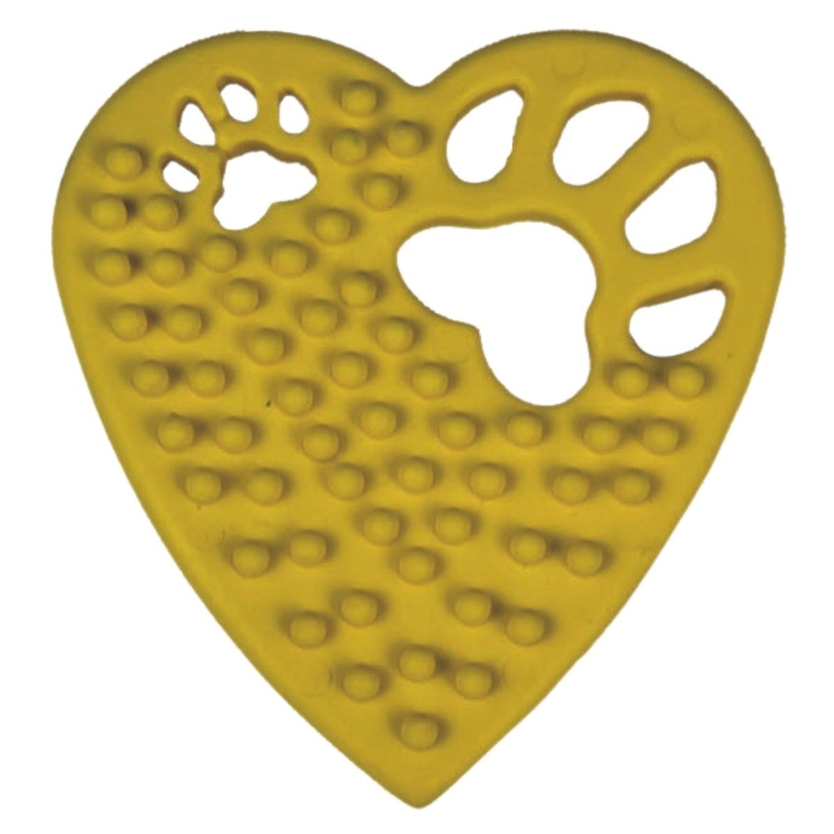 miorashop® Kalp Şekilli Tırtıklı Evcil Hayvanlar İçin Diş Kaşıma Çiğneme Oyuncağı