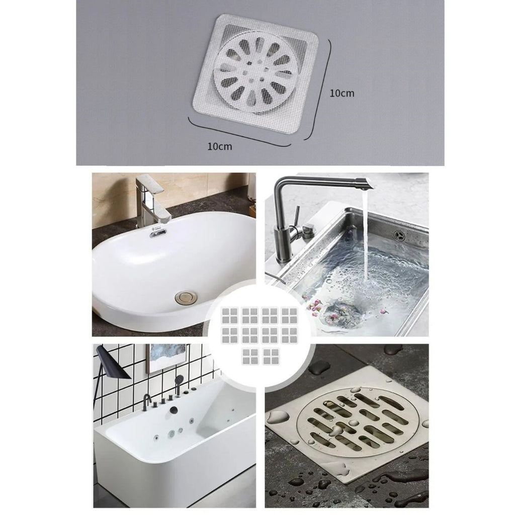 miorashop® 10'lu Banyo ve Mutfak Lavabo Koku Önleyici ve Haşere Böcek Önleyici Gider Filtresi