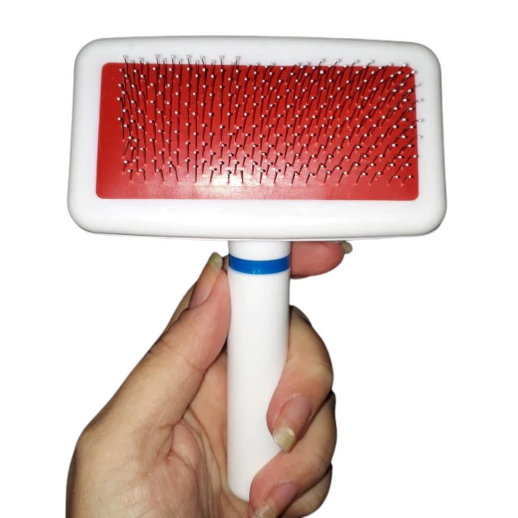 miorashop® Paslanmaz Evcil Hayvan Kedi Köpek Tüy Tarama Toplama Fırçası Kolay Temizlenir Bakım Aleti